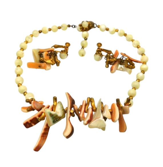 MIRIAM HASKELL Statement Shell and Mother Of Pear… - image 13