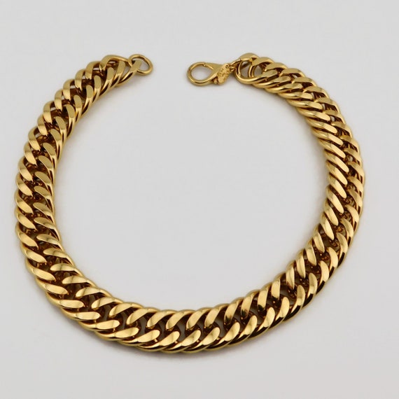 Erwin Pearl Gold tone Chunky Chain Necklace. Eleg… - image 5