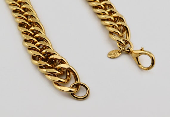 Erwin Pearl Gold tone Chunky Chain Necklace. Eleg… - image 10