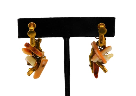 MIRIAM HASKELL Statement Shell and Mother Of Pear… - image 4