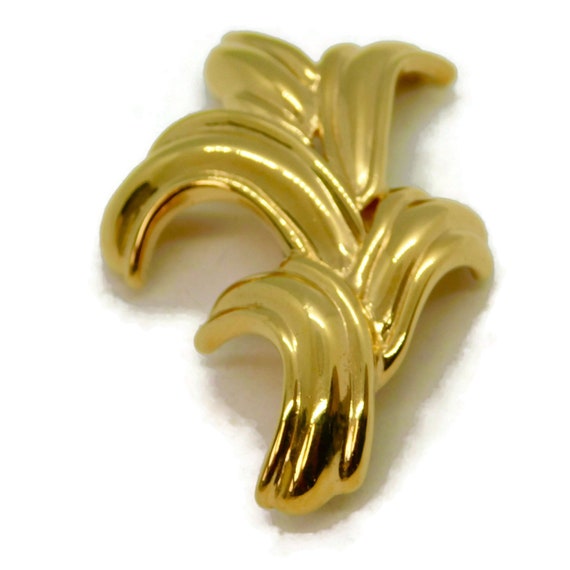 MONET Gold tone Abstract Brooch/Pin - image 1