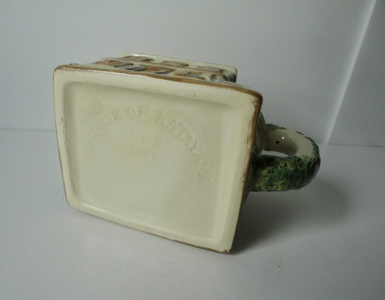 1983 House of KATAYAMA Ceramic Mediterranean Cottage Shaped Etsy