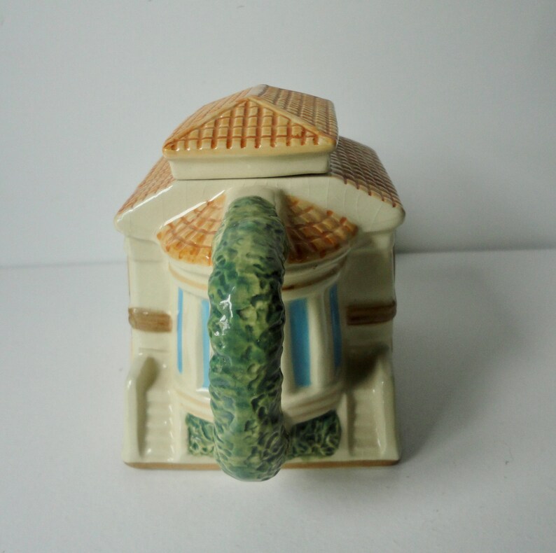 1983 House of KATAYAMA Ceramic Mediterranean Cottage Shaped Etsy