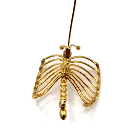 Gorgeous Vintage  WINARD 12K GF Butterfly Brooch/… - image 6