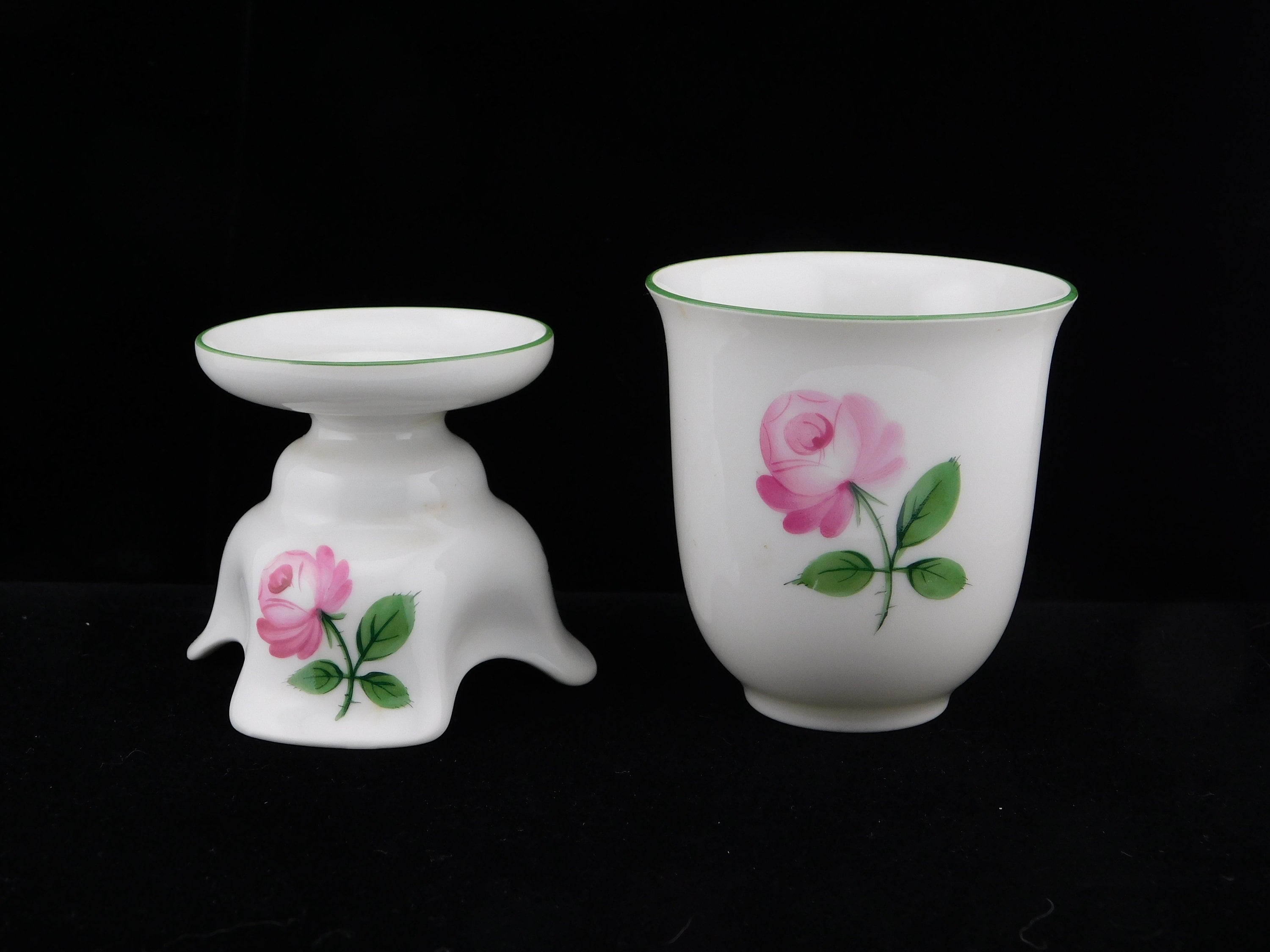 Augarten Rose Vase - Etsy