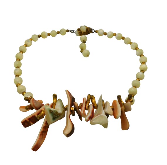 MIRIAM HASKELL Statement Shell and Mother Of Pear… - image 15