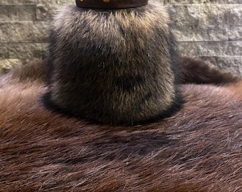 Raccoon Fur Koozie