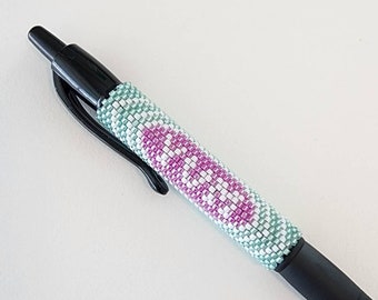 Yum Beaded Pen Cover Wrap