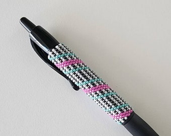 Party Rock Beaded Pen Cover Wrap