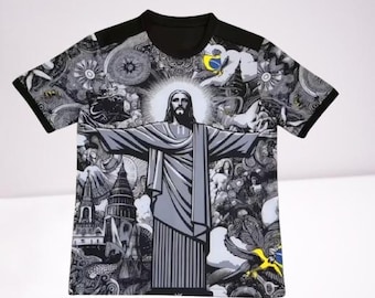 Brazil Concept Football – Limited Edition Retro-Inspired Soccer Shirt – Men&#39;s Sportswear – World Cup Fan Gift