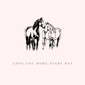 Carte d'anniversaire, Carte de Saint-Valentin | Carte d'amour douce et simple pour petit ami, petite amie, mari, femme | Téléchargement PDF