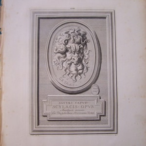 Satyr Antique Print