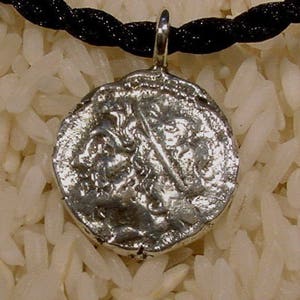 Ancient Coin Replica of Poseidon