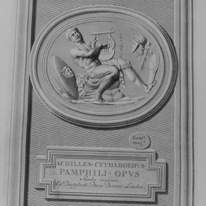 Achilles  Antique Print
