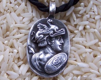 Perseus Sterling Silver Pendant