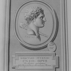 Hercules  Antique Print