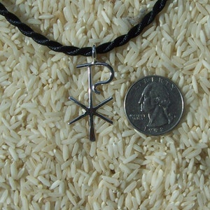 Handmade Chi Rho Silver Pendant - Etsy