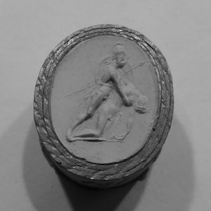 Antike Grand Tour Cameo Plaster Aus den 1800&#39;er Jahren