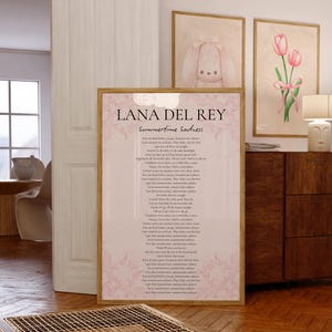 Immortalize the Song You Love, Custom Song Lyrics, Personalized Song Poster, Song Lyric Poster,  Your Favorite Song.