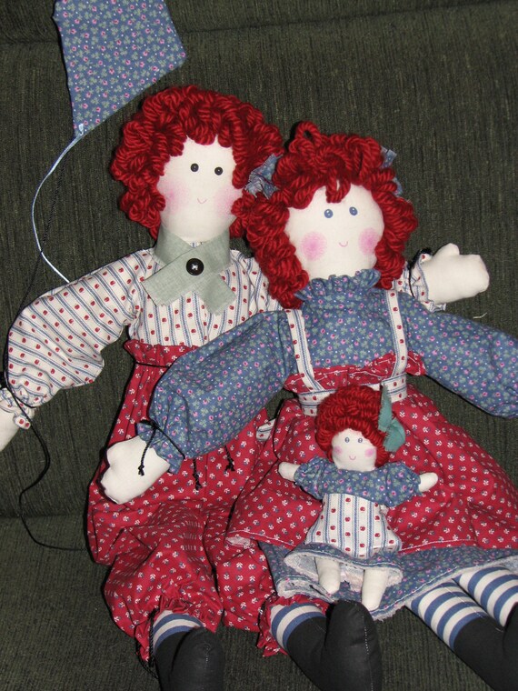 dolls with yarn hair