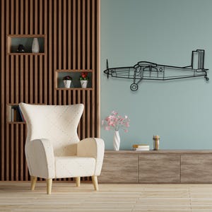 Pilatus PC-6/B2-H2 Turbo-Porter v2 - Custom Metal Airplane Wall Art & Unique Wall Decor