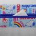 Happiness Is... Tissue Cozy/Gift Card Holder (blue lining)