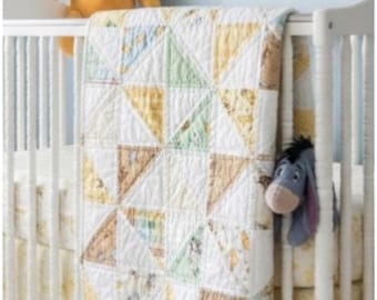 Winnie the Pooh Baby Quilt: Heirloom Nursery Decor