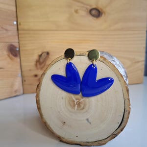 ALMA heart earrings