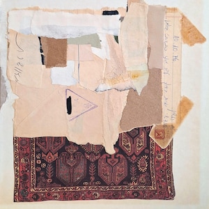 Collage di carta originale per lo sviluppo personale