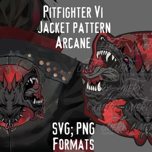 Vi Pitfighter Arcane cosplay Jacket Digital pattern Season 2