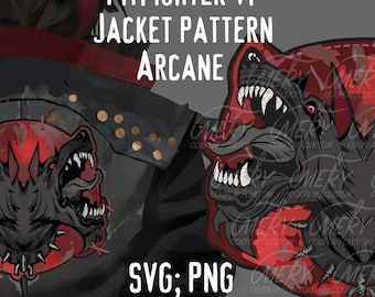 Vi Pitfighter Arcane cosplay Jacket Digital pattern Season 2