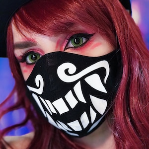 K/DA Akali face mask League of Legends Inspired