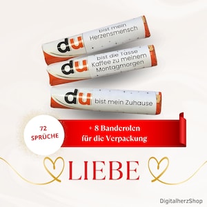Duplo gift idea, Duplo banderoles love, partner gifts, partner gift anniversary, banderole Duplo you are, last minute, download, PDF