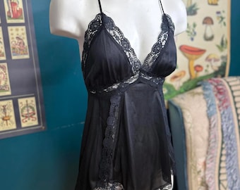 Vintage zwarte jaren 70 teddybeer gemaakt in de VS, maat M