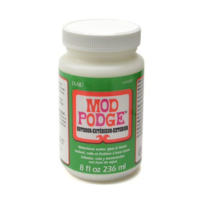 Mod Podge Outdoor Exterior Water Base Sealer 8 Oz Etsy