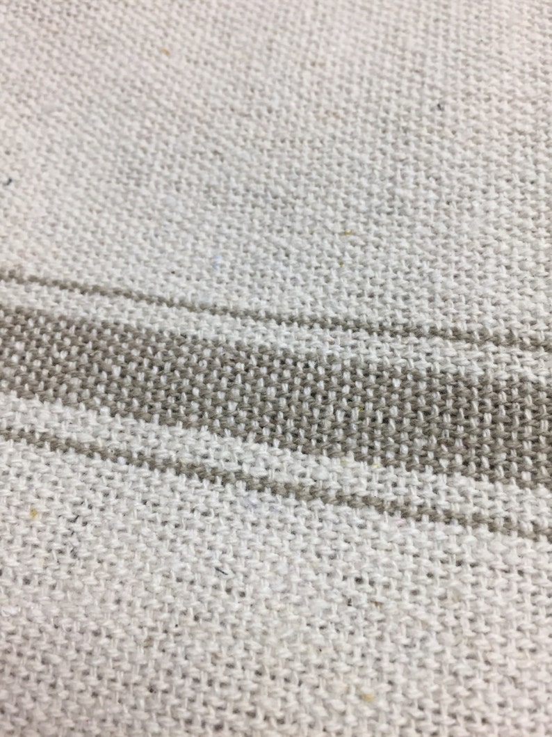 Vintage Striped Feed Sack Yardage