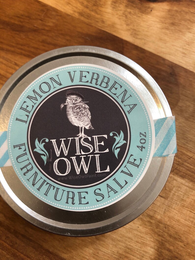 Wise Owl Lemon Verbena Furniture Salve Etsy