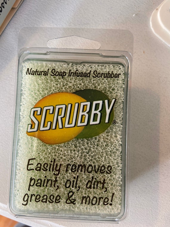 Scrubby Soap Lemon Lime Etsy