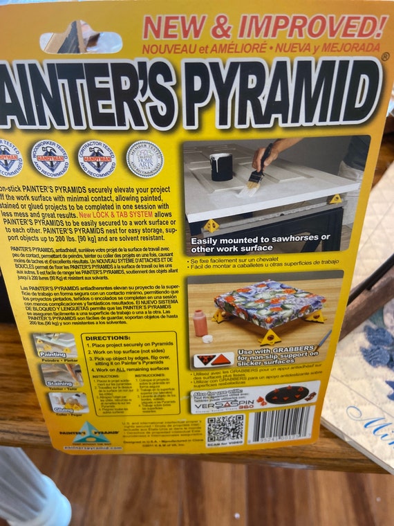 Painters Pyramids Set of 10 yellow