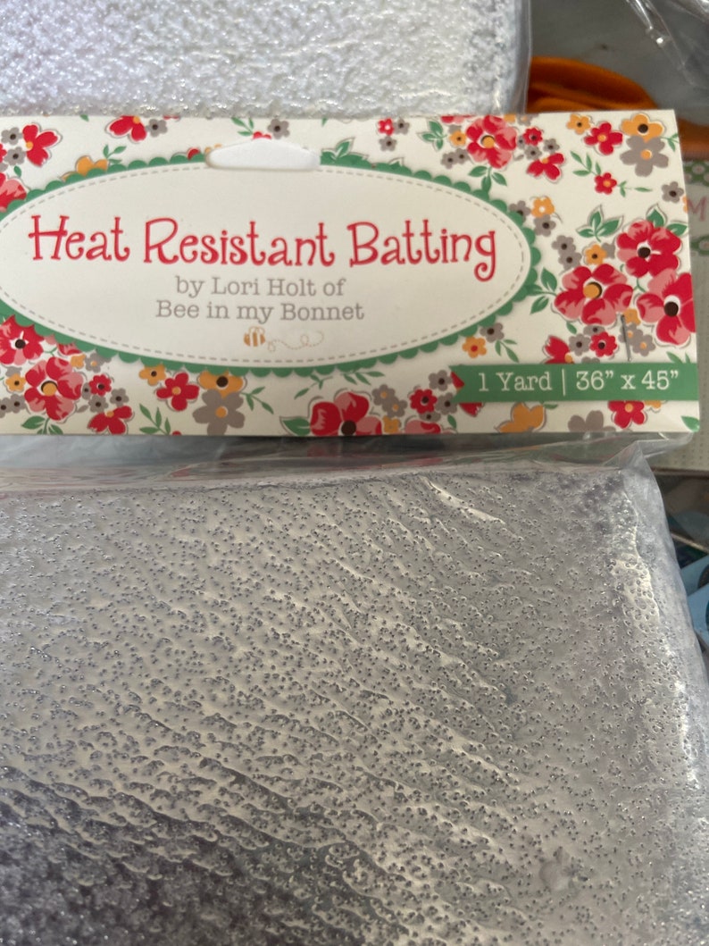 Lori Holt Heat Resistant Batting 1 Yard 36 X 45 Etsy