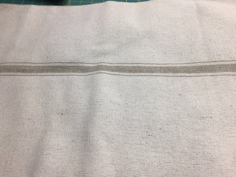 Vintage Striped Feed Sack Yardage