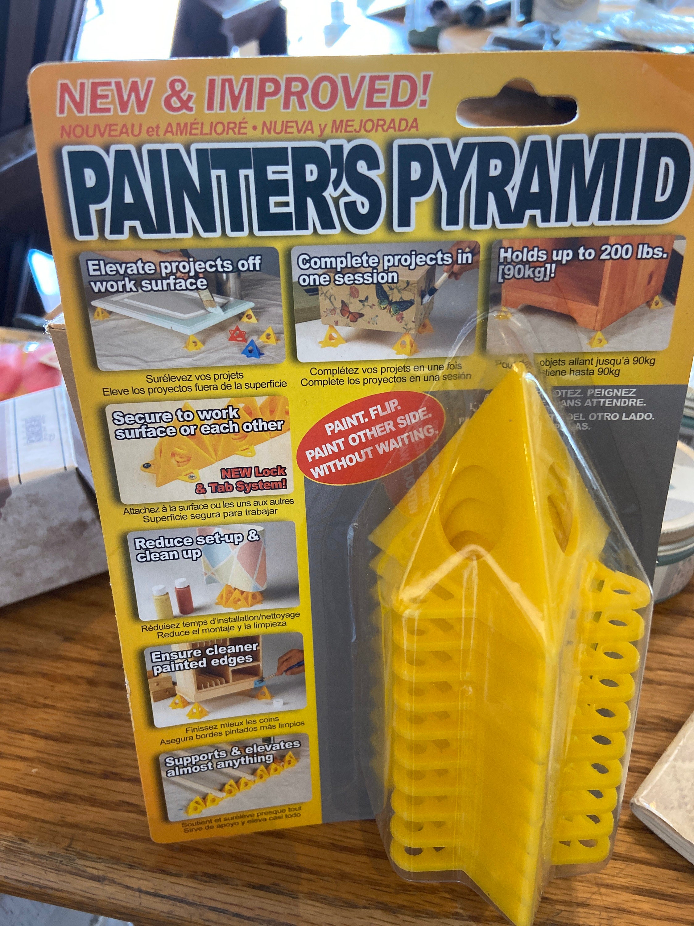 Painters Pyramids Set of 10 Yellow 