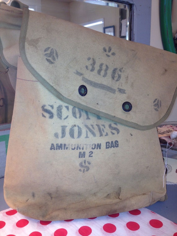 Vintage Ammunition Bag M2 -Troop 386 S Jones