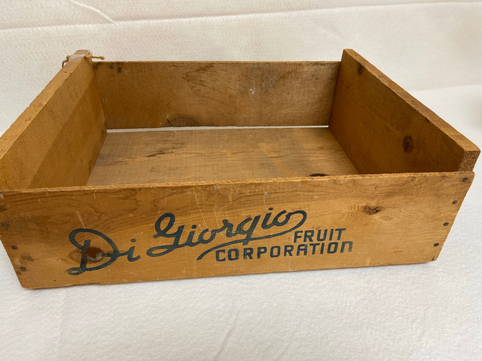 California GRapes Crate WIth Intact Label Etsy