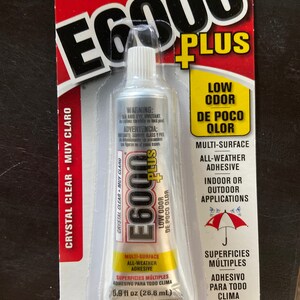 E6000 Plus 1.9 oz All-Weather Adhesive, Clear