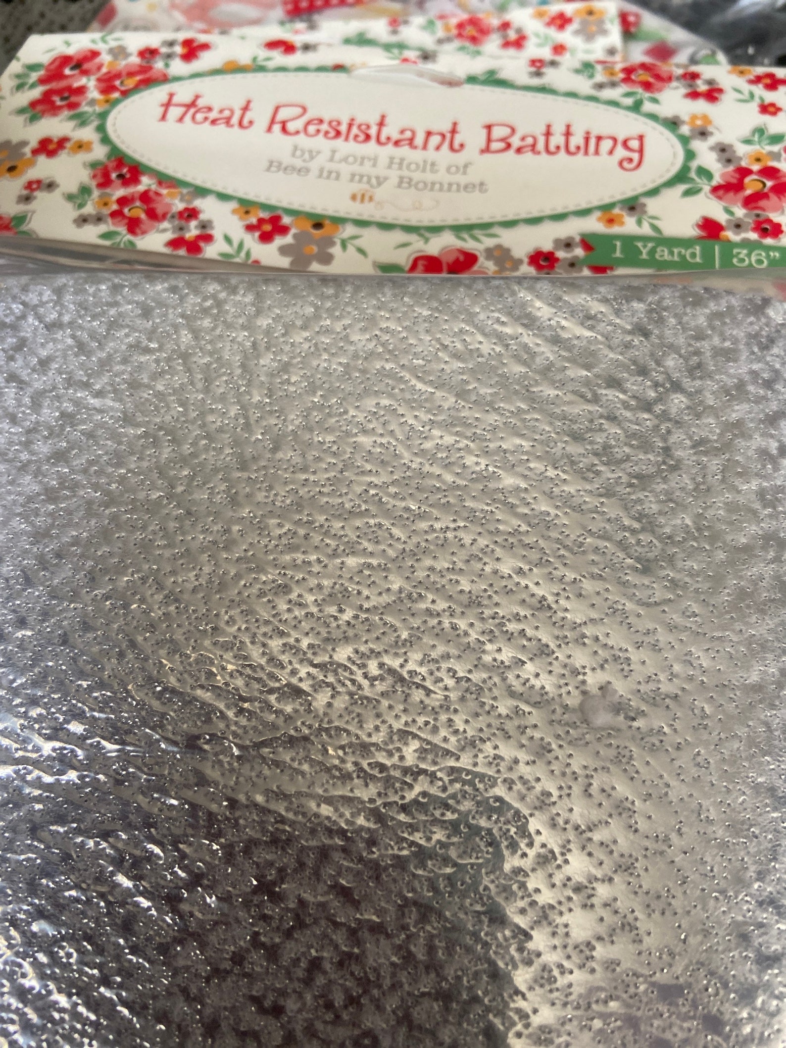 Lori Holt Heat Resistant Batting 1 Yard 36 X 45 Etsy