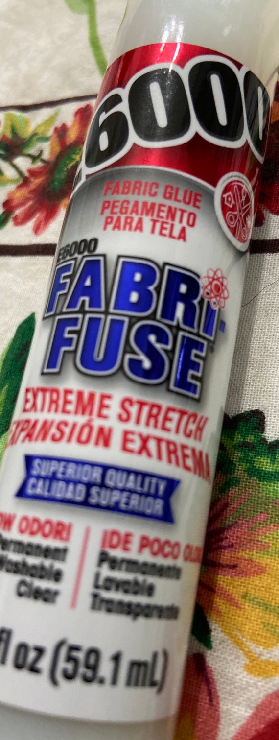 E6000 Fabric Fuse Glue Extreme Stretch Clear 2 oz