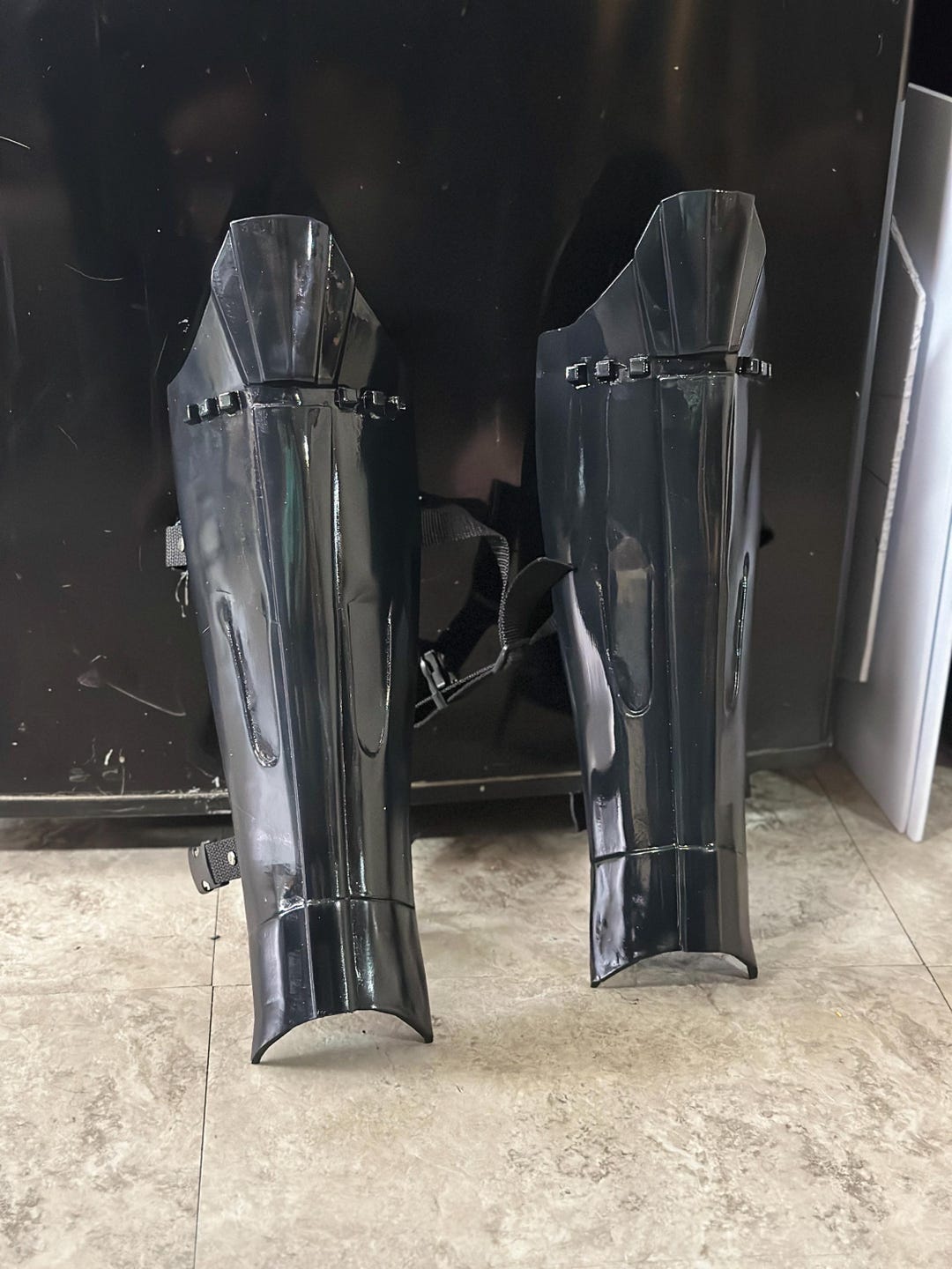 OWK Darth Vader Shin Guards- Screen Accurate - Etsy