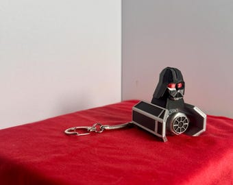 Darth Vader Keycap Keychain - Fidget Key Cap Keychain
