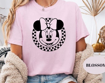 Comfort Colors® Custom Mickey-Minnie Mouse Shirt, Disney couple shirt, Disney Family Shirt, Disney Matching Tees, Disneyworld Mickey Shirt